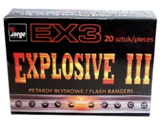 Petardy EXPLOSIVE III 20ks